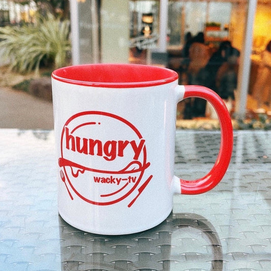 "hungry" MUG【Red】