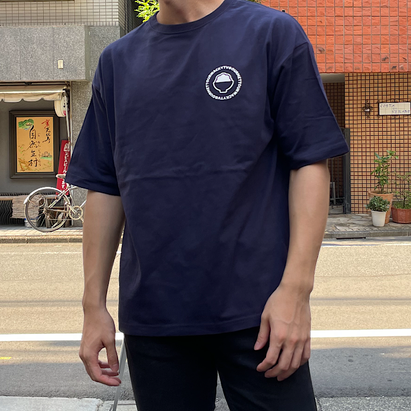 GOURMET T-SHIRTS (NAVY)