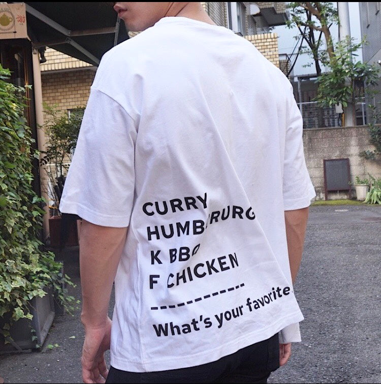 GOURMET T-SHIRTS (WHITE)